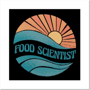 Retro Vintage Art - Food Scientist Posters and Art